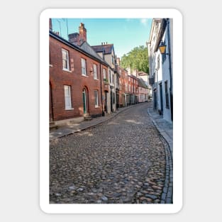 Elm Hill, Norwich Sticker